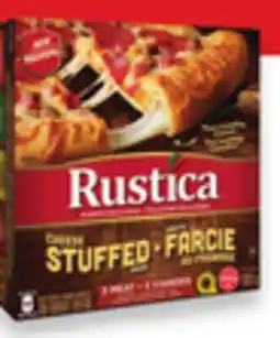 Walmart Rustica stuffed or rising crust or on Pizzeria frozen pizza offer