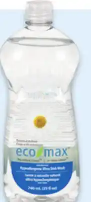 Walmart Eco-Max dish soap offer