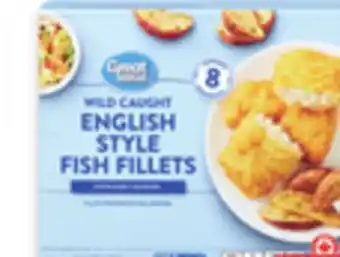 Walmart Great Value battered fish fillets offer