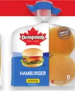 Walmart Dempster's hamburger buns 8-pack offer