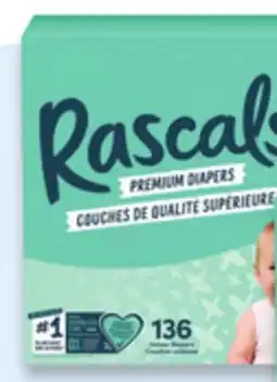 Walmart Rascals premium super econo pack diapers offer
