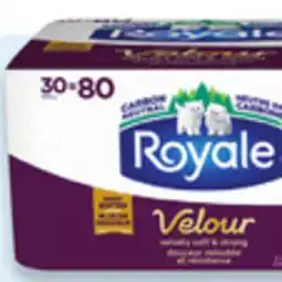 Walmart Royale 2—ply bathroom tissue 30-pack offer