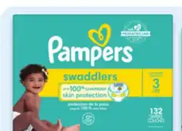 Walmart Pampers super econo pack diapers offer