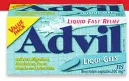 Walmart Advil Liqui-Gels offer