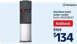 Walmart Stainless steel water cooler offer