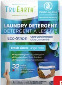 Walmart Tru Earth laundry detergent, fabric softener or dish strips 30s - 64s offer