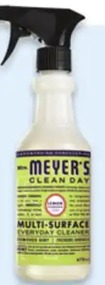 Walmart Mrs. Meyer's Clean Day all-purpose cleaners offer