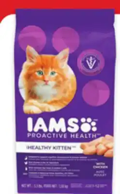 Walmart IAMS dry cat food offer