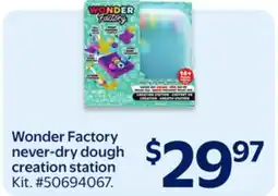 Walmart Wonder Factory never-dry dough creation station offer