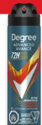 Walmart Degree dry spray antiperspirant offer