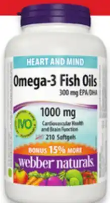 Walmart Webber Naturals omega-3 offer