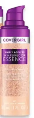 Walmart Covergirl Simply Ageless skin perfector essence foundation offer