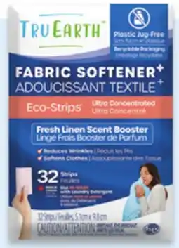 Walmart Tru Earth laundry detergent, fabric softener 30s - 64s offer