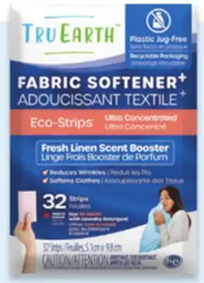 Walmart Tru Earth laundry detergent, fabric softener 30s - 64s offer