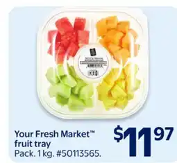 Walmart Your Fresh Market fruit tray offer