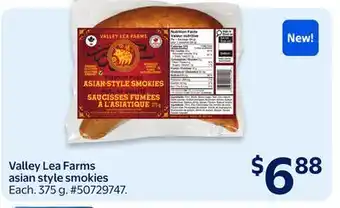 Walmart Valley Lea Farms asian style smokies offer