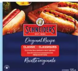 Walmart Schneiders hot dogs offer