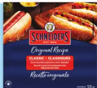 Walmart Schneiders hot dogs offer