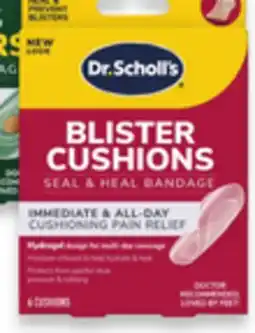 Walmart Dr. Scholl's blister cushion offer