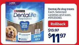 Walmart Dental Life dog treats offer