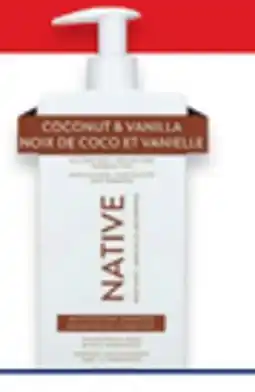 Walmart Native shampoo or conditioner offer