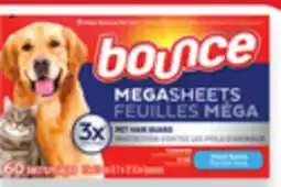 Walmart Bounce or Gain Dryer Sheets offer