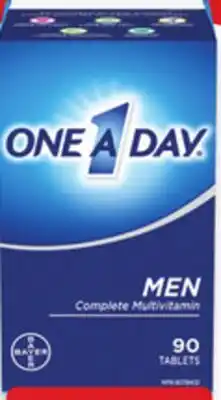 Walmart One A Day multivitamins for men offer