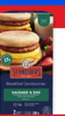 Walmart Schneiders breakfast sandwiches or egg bites offer
