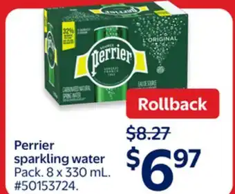 Walmart Perrier sparkling water offer