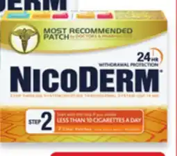 Walmart NicoDerm step 2 clear patches offer