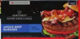 Walmart Our Finest beef burgers offer