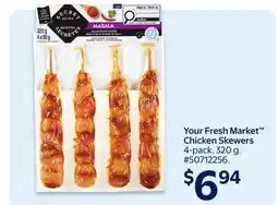 Walmart Your Fresh Market Chicken Skewers offer