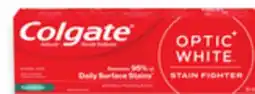 Walmart Colgate Optic WHITE 90 mL offer