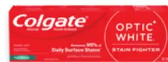 Walmart Colgate Optic WHITE 90 mL offer