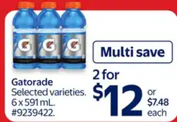 Walmart Gatorade offer