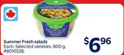 Walmart Summer Fresh salads offer