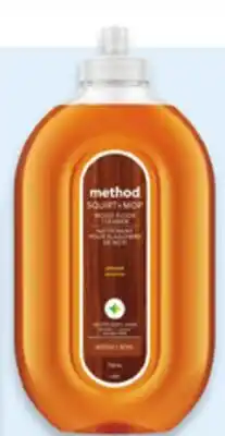 Walmart Method floor cleaner 739 ml offer