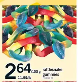 Fortinos RATTLESNAKE GUMMIES offer