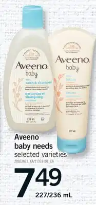 Fortinos AVEENO BABY NEEDS, 227/236 ML offer