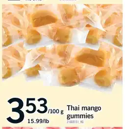 Fortinos THAI MANGO GUMMIES offer