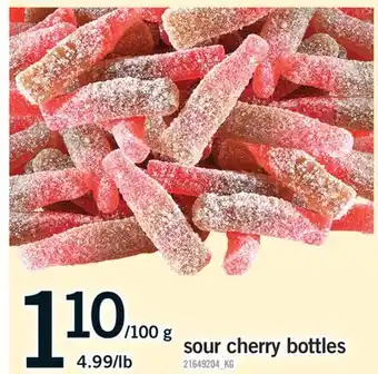 Fortinos SOUR CHERRY BOTTLES offer