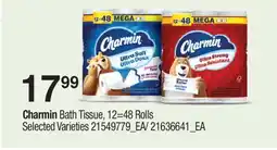 Fortinos CHARMIN BATH TISSUE, 12=48 ROLLS offer