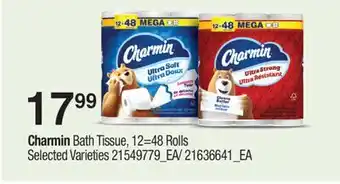 Fortinos CHARMIN BATH TISSUE, 12=48 ROLLS offer