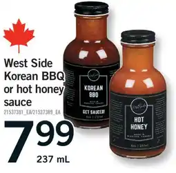 Fortinos KOREAN BBQ OR HOT HONEY OR HOT HONEY SAUCE, 237ml offer