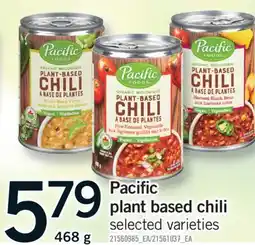 Fortinos PACIFIC PLANT BASED CHILI, 468 g offer