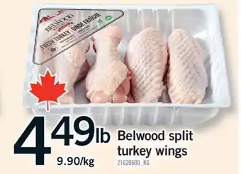 Fortinos BELWOOD SPLIT TURKEY WINGS offer