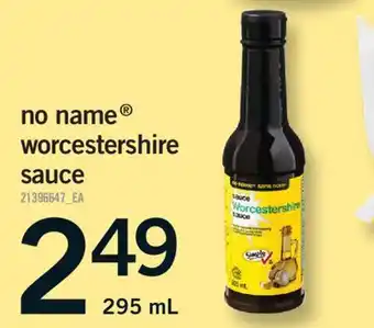Fortinos NO NAME WORCESTERSHIRE SAUCE, 295 ML offer
