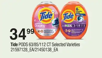 Fortinos TIDE PODS 63/85/112 CT offer