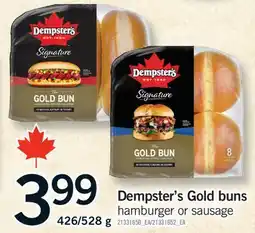 Fortinos DEMPSTER'S GOLD BUNS 426/528 g offer