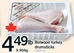 Fortinos BELWOOD TURKEY DRUMSTICKS offer